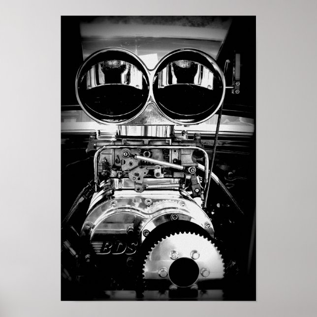 Blowmotor-Poster Poster (Vorne)