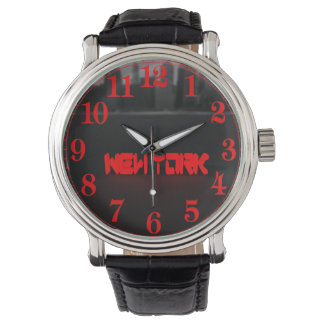 Blox3dnyc.com Fluss New York Hudson. Große Uhr