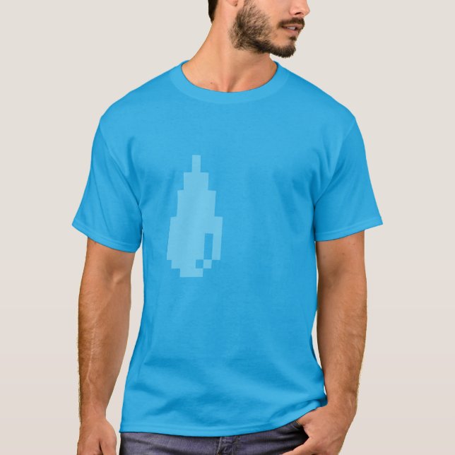 Bloxels Droplet T-Shirt (Vorderseite)