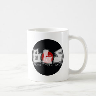 BLS Vinyl Record - schlägt Texte-Fertigkeit = HIP  Kaffeetasse