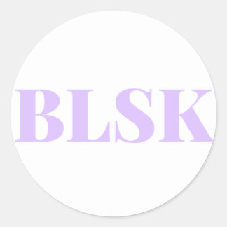 BLSK-Aufkleber Runder Aufkleber