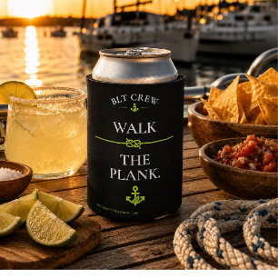 BLT Crew Walk the Plank Segeldesign Dosenkühler