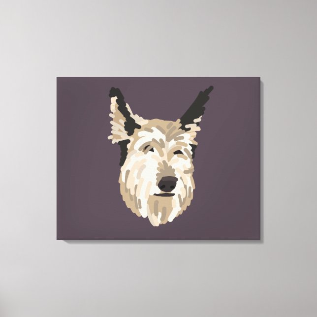 Blu Portrait Leinwand Kunst, Dichtung und Musik (Vorderseite)