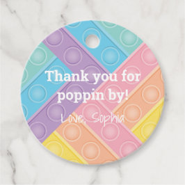 Blubble Pop Toy Rainbow Popper Fidget Toy Birthday Geschenkanhänger