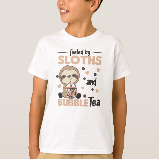 Blubble Tea K-Pop Fault Chocolate Sweet Animals T-Shirt (Vorderseite)