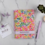 Blubble Tee Regenbogen Rosa Orange Green INDIVIDUE Planer<br><div class="desc">Brillante und helle,  auffällige und feminine Aquarellfarben-Umrisse zum Thema NOTEBOOK PLANNER mit einem Muster,  das von der reizvollen Welt des Blasentees inspiriert wird,  mit warmen und lebendigen Farben Grün,  Orange,  Rosa,  Gelb und Blau. Fügen Sie einfach Ihren Namen mit der Vorlage hinzu</div>