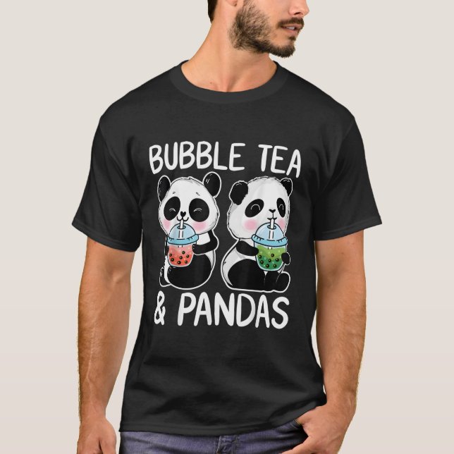 Blubble Tee und Pandas Boba Tea Kawaii Panda (Vorderseite)