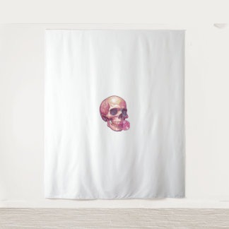 Blubble Trouble Skull - Funny Gum Skelett Wandteppich
