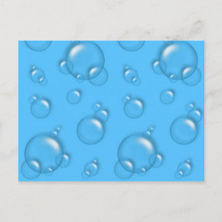 Blubbles Background PostCard! Postkarte
