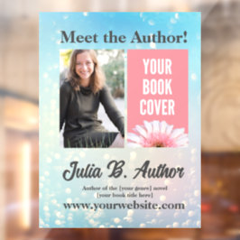 Blubbly Custom Author Book Signature Fensteraufkleber