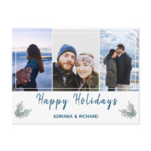 Blue 3 Foto Weihnachtsfeiertag