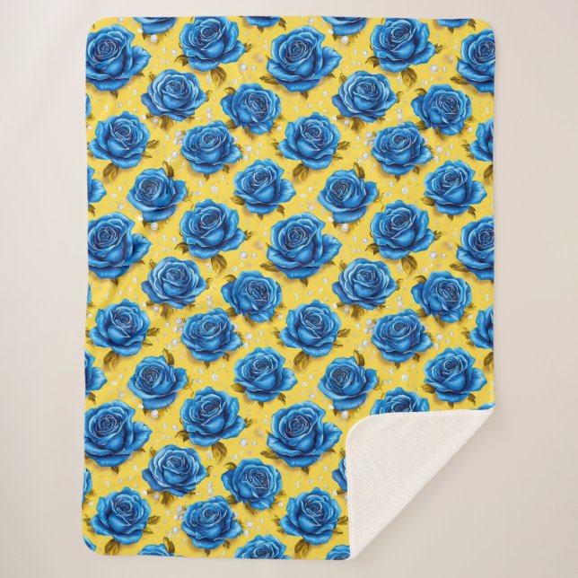 Blue 3d-Rose Sherpadecke (Vorderseite)