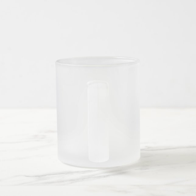 Blue 40 Decade Geburtstag Mattglastasse (Henkel)