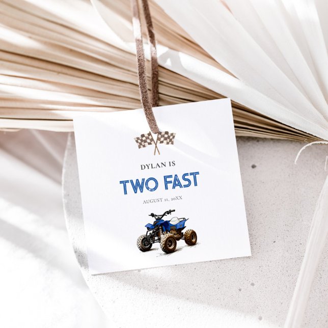 Blue 4 Wheeler Geschenkanhänger (Von Creator hochgeladen)