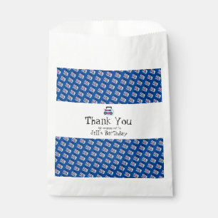 Blue 80er 90er-Throw Back Music Classic Geschenktütchen