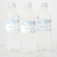 Blue A Little Snowflake Baby Dusche