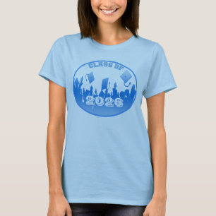 Blue Abschluss Class 2009 2010 T - Shirt