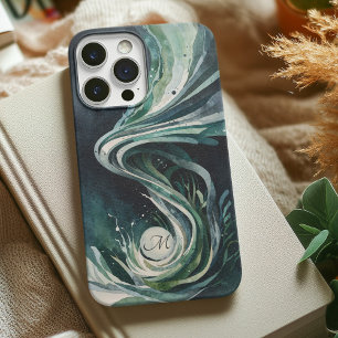 Blue Abstrakt Art Wasserbad Lido Leinwand Case-Mate iPhone Hülle