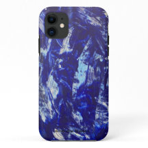 Blue Abstrakt Phone Case