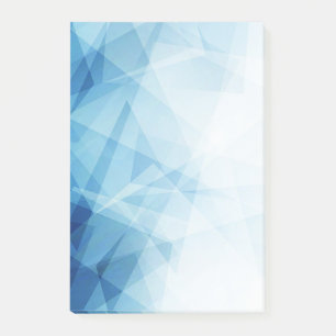 Blue Abstrakt Post-it-Notes Post-it Klebezettel