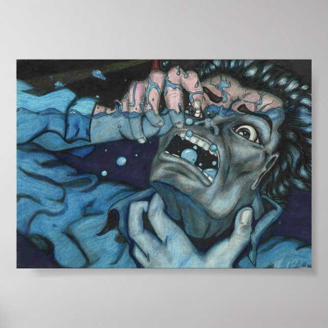 Blue Abyss Poster (Vorne)