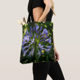 Blue Agapanthus Blume Tasche
