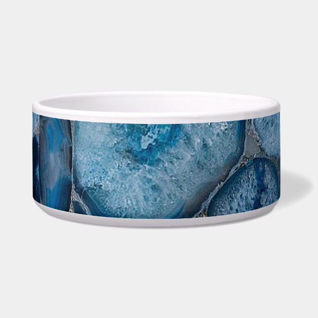 Blue Agate New Age Pet Bowl Napf (Vorderseite)