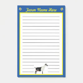 Blue Alpine Dairy Goat & Honey Bee Farm Post-it Klebezettel