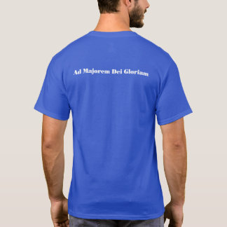 Blue AMDG-T - Shirt
