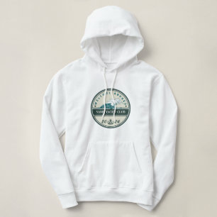 Blue Anchor Nautical Welcome Yacht Segelboot Hoodie