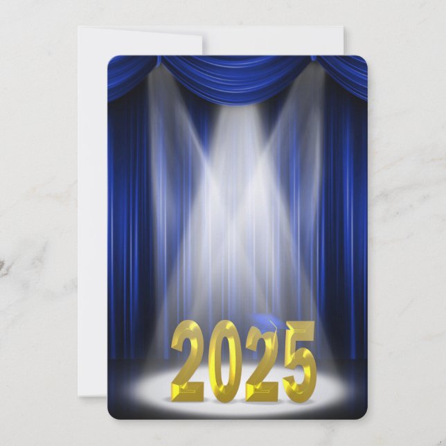 Blue and Gold 2025Einladung Einladung (Vorderseite)