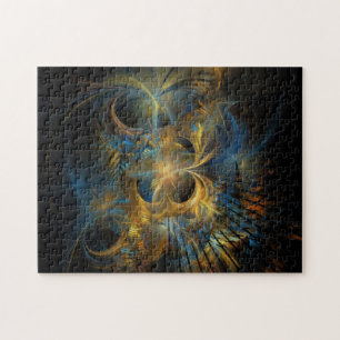 Blue and Gold Fracta