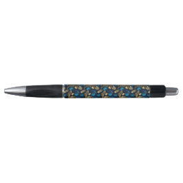 Blue and Gold Leopard Serie Design 8 Kugelschreiber