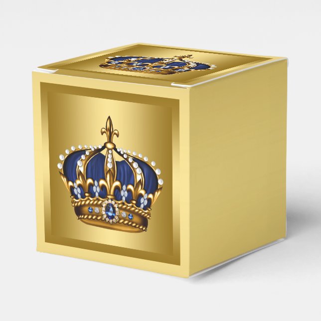 Blue and Gold Prince Geschenkschachtel (Vorderseite)