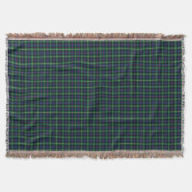 Blue and Green Farquharson Clan Scottish Kariert