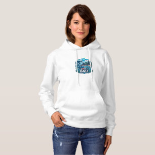 Blue and Green Love Bali Sweat - shirt à capuche S