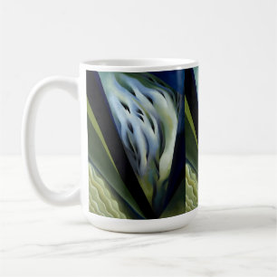 Blue and Green Music von Georgia O'Keeffe Kaffeetasse