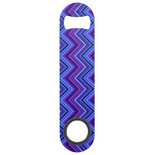 Blue and purple zigzag