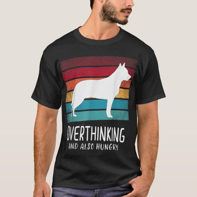 Blue and Red Heeler Liebhaber Bestes Geschenk Rind T-Shirt (Vorderseite)