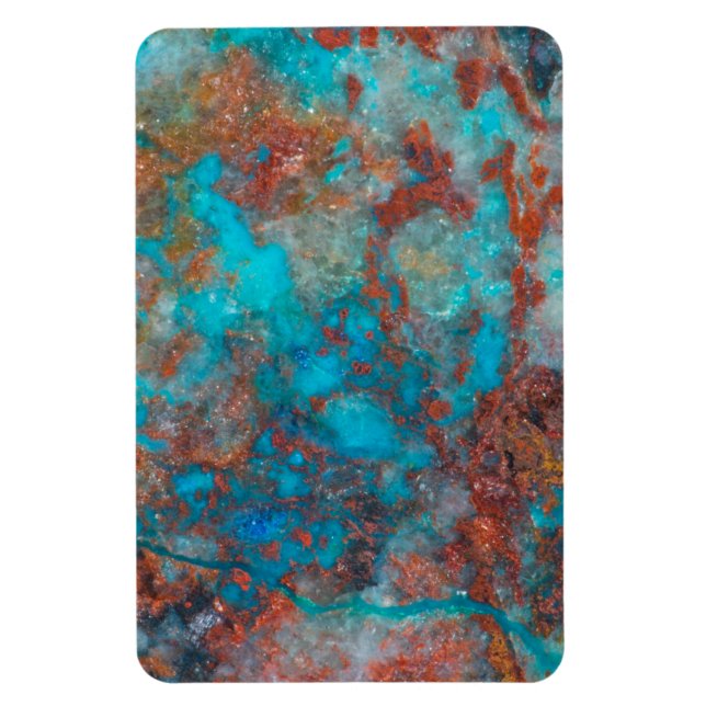 Blue And Red Shattuckite Magnet (Vertikal)