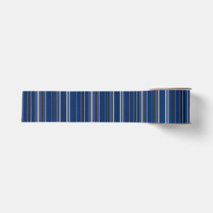 Blue and Silver Strip 3" breiter Grosgrain Ribbon Ripsband