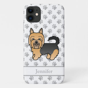 Blue and Tan Australian Terrier Niedlich Cartoon D Case-Mate iPhone Hülle