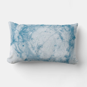 Blue and white floral mattress lendenkissen