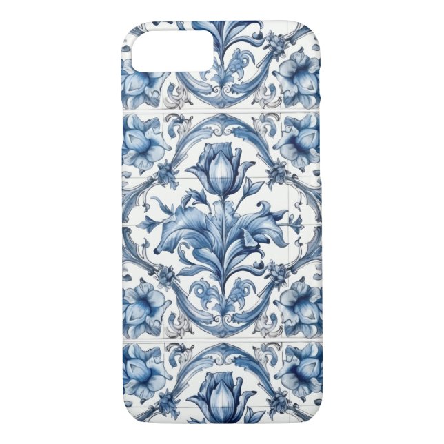 Blue and White Holland Tile Case-Mate iPhone Hülle (Rückseite)