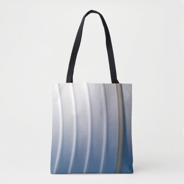 Blue and white plastic container tasche (Vorderseite)