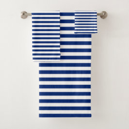Blue and White Stripes