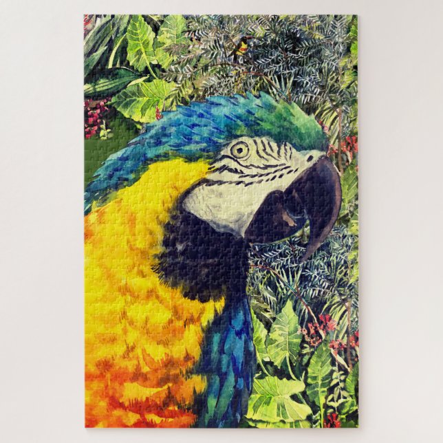 Blue and yellow macaw (Vertikal)