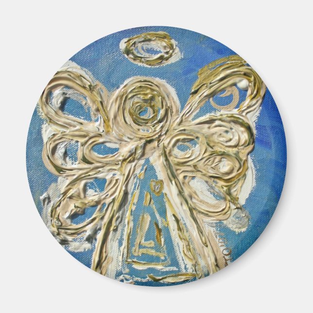 Blue Angel Art Custom Magnet Geschenke (Vorne)