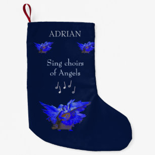 Blue Angel Christmas Strumpf für den Verkauf Name Kleiner Weihnachtsstrumpf