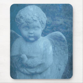 Blue Angel Digital Art Mousepad